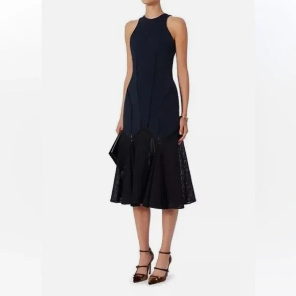 Jonathan Simkhai navy blue black ladder lace inset midi dress 8 is  available for purchase on au PAY Market - Imported Goods Online Store  Co.Ltd. | au PAY Market - Online Shopping Site
